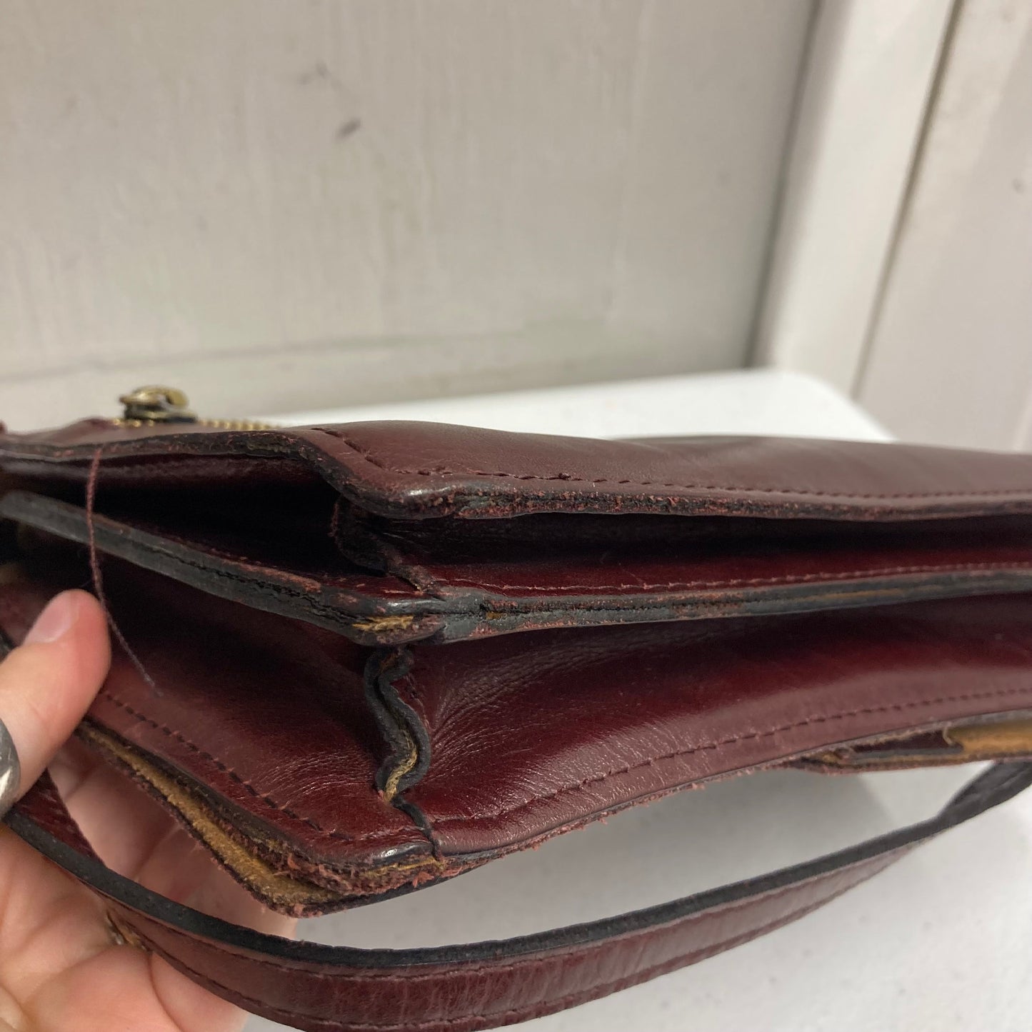 Crossbody Designer By Patricia Nash In Brown, Size:Medium