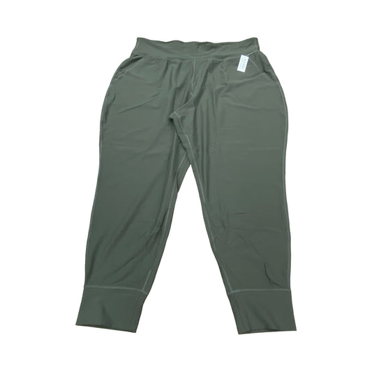 Athletic Pants By Old Navy In Green, Size:Xxl