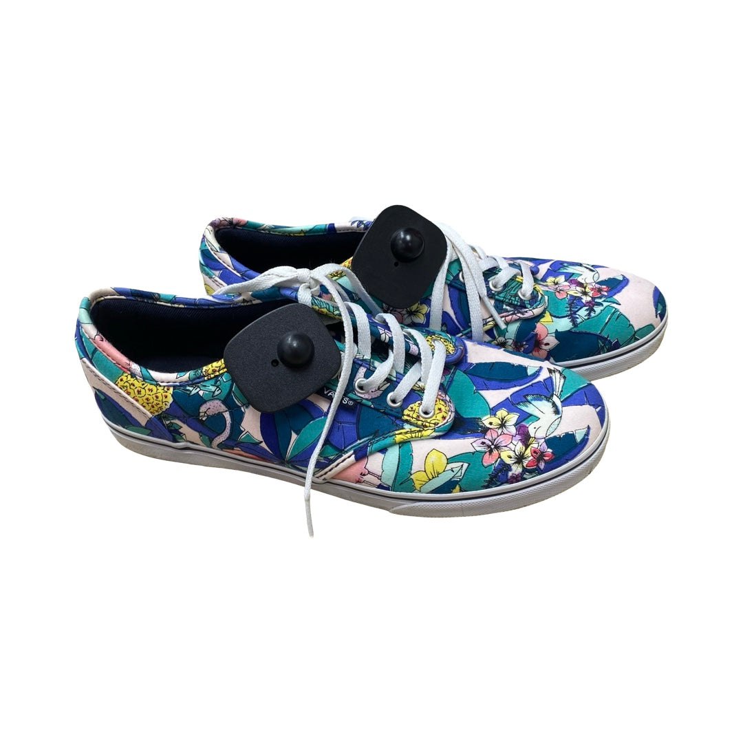 Shoes Sneakers By Vans In Multi, Size:8
