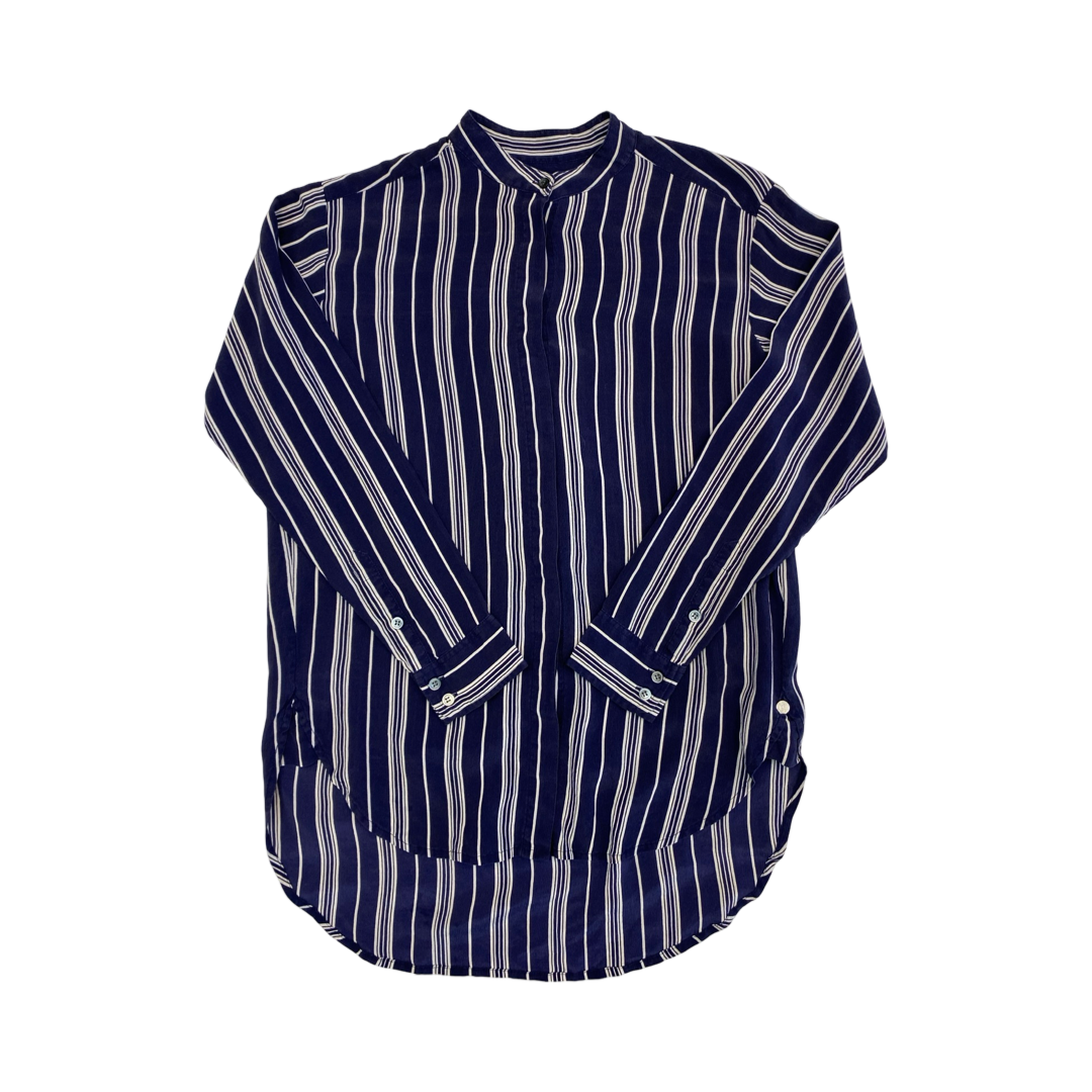 Top Ls By Madewell In Navy, Size:Xs