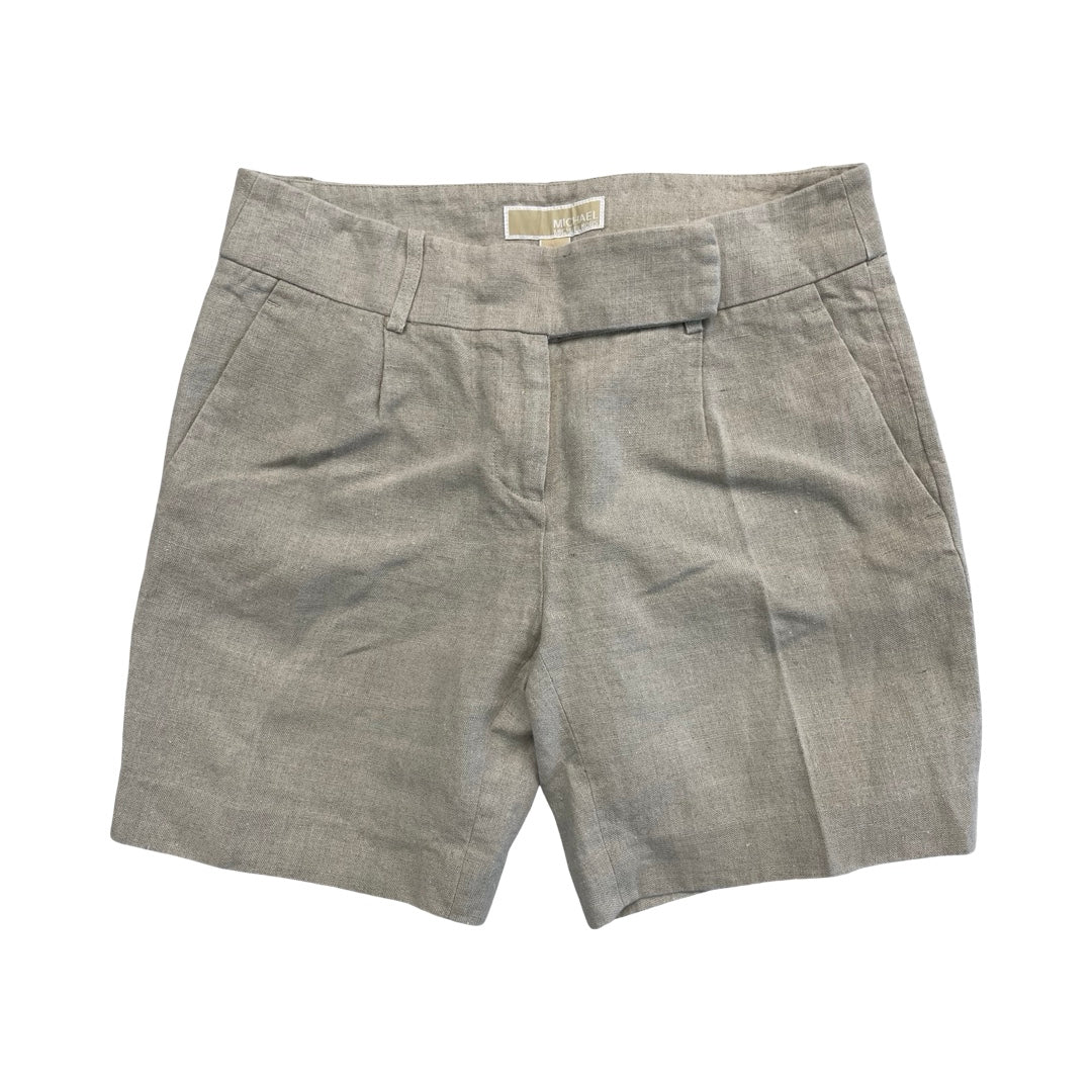 Shorts By Michael By Michael Kors In Tan, Size:2