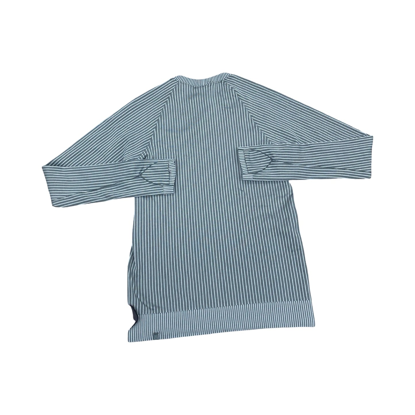 Athletic Top Ls Crewneck By Lululemon In Green, Size:S