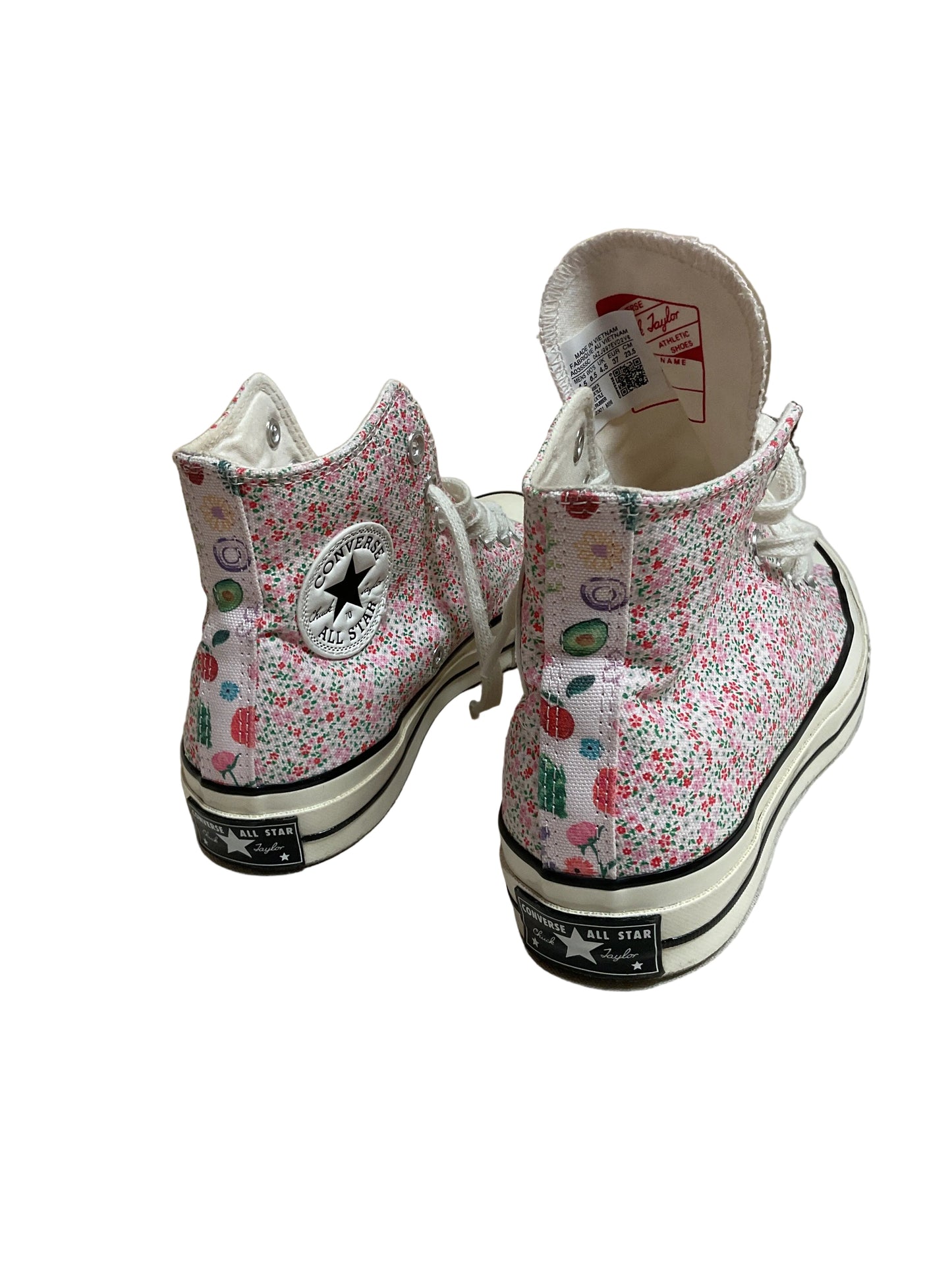 Shoes Sneakers By Converse In Floral Print, Size:6.5