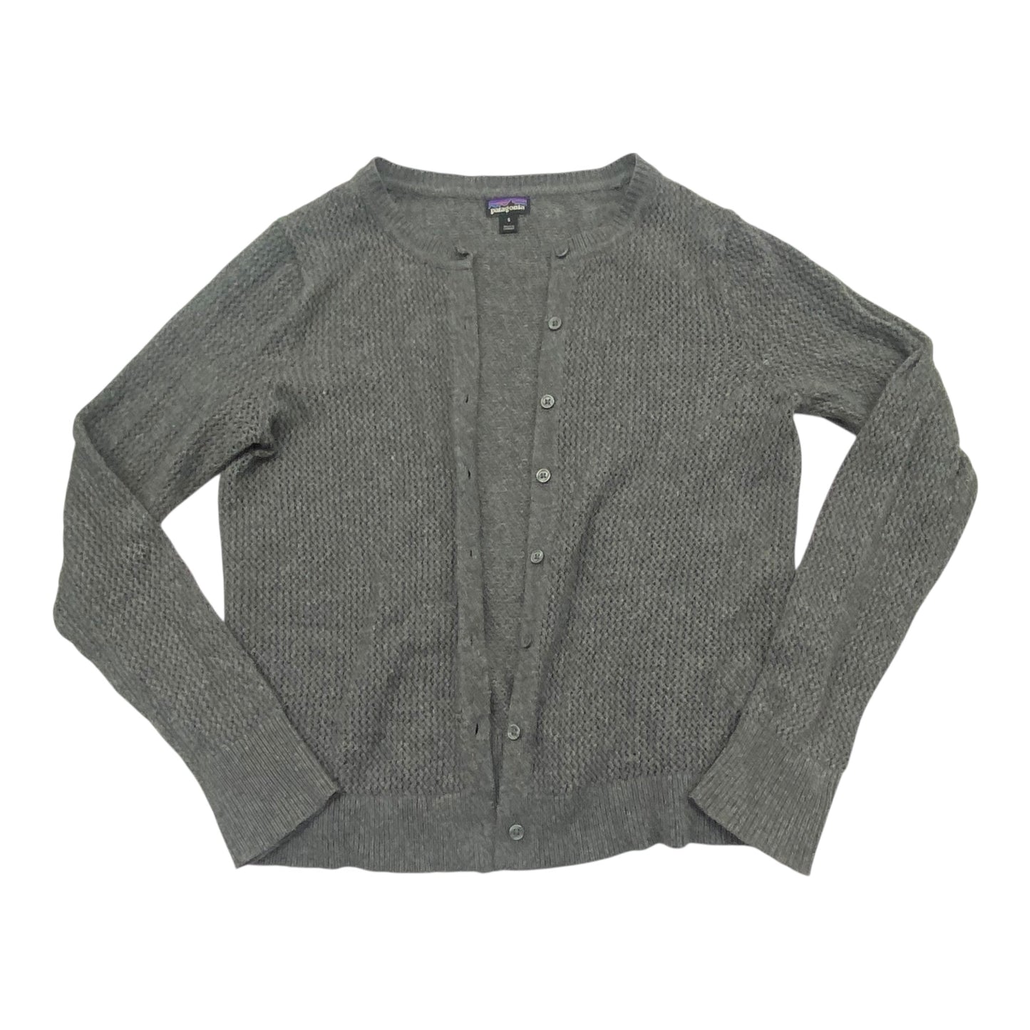 Sweater Cardigan By Patagonia In Grey, Size:S