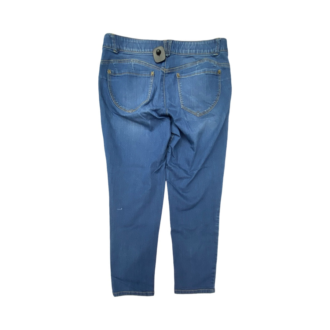 Jeans Skinny By Cmc In Blue, Size:12