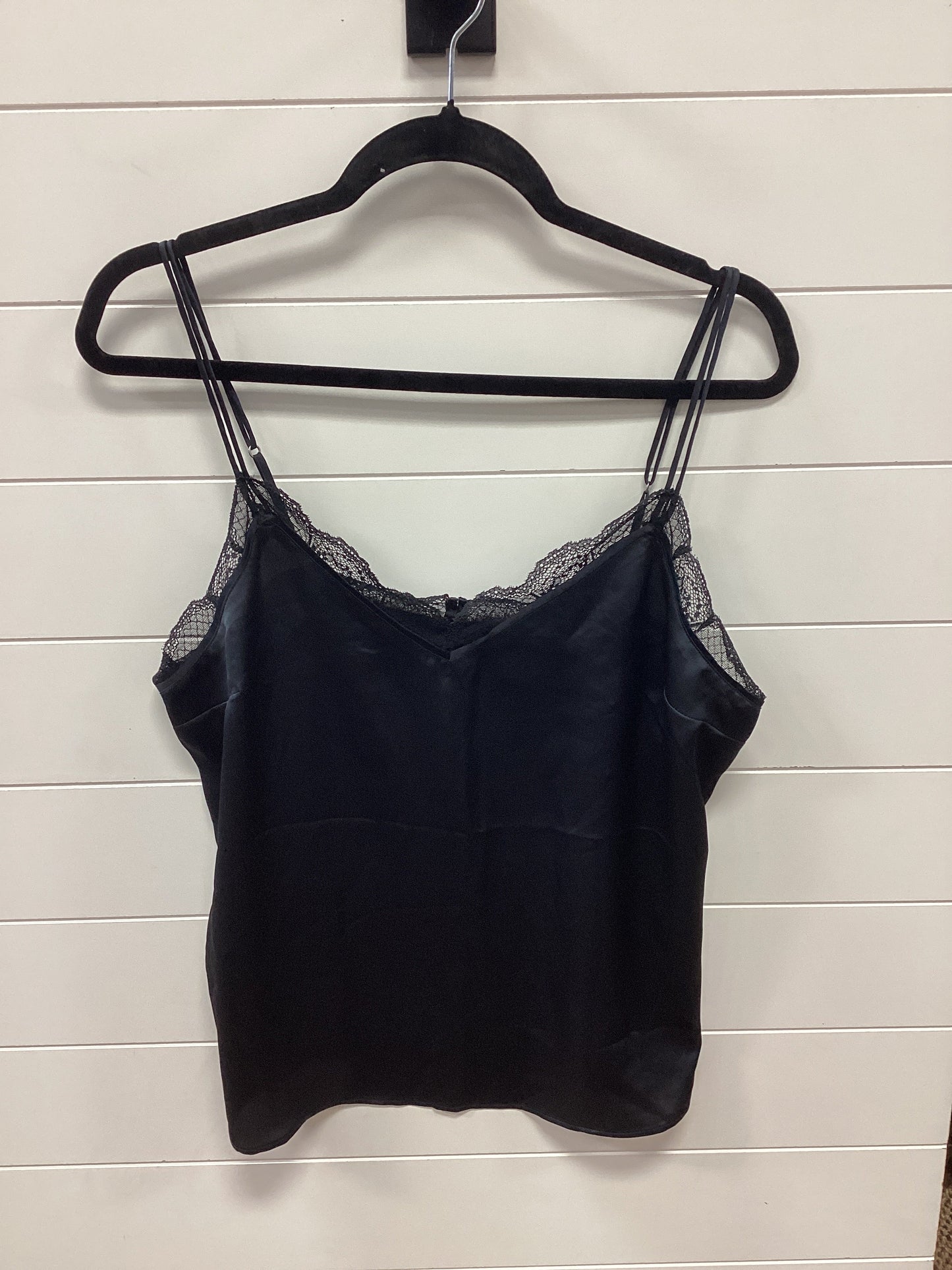Top Sleeveless By Abercrombie And Fitch In Black, Size:L