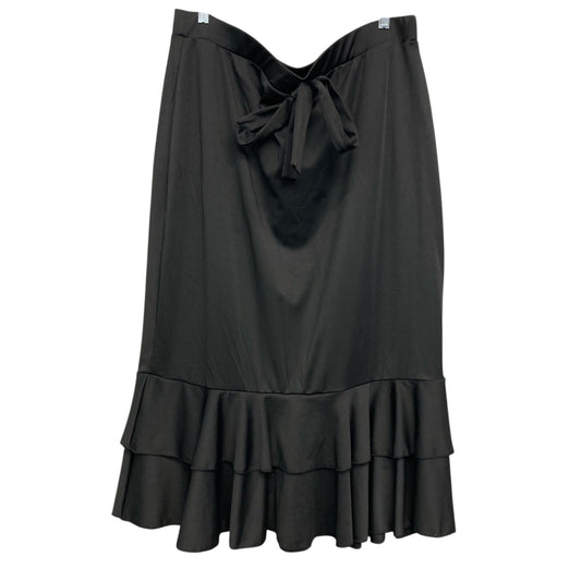 Skirt Maxi By Shein In Black, Size:26