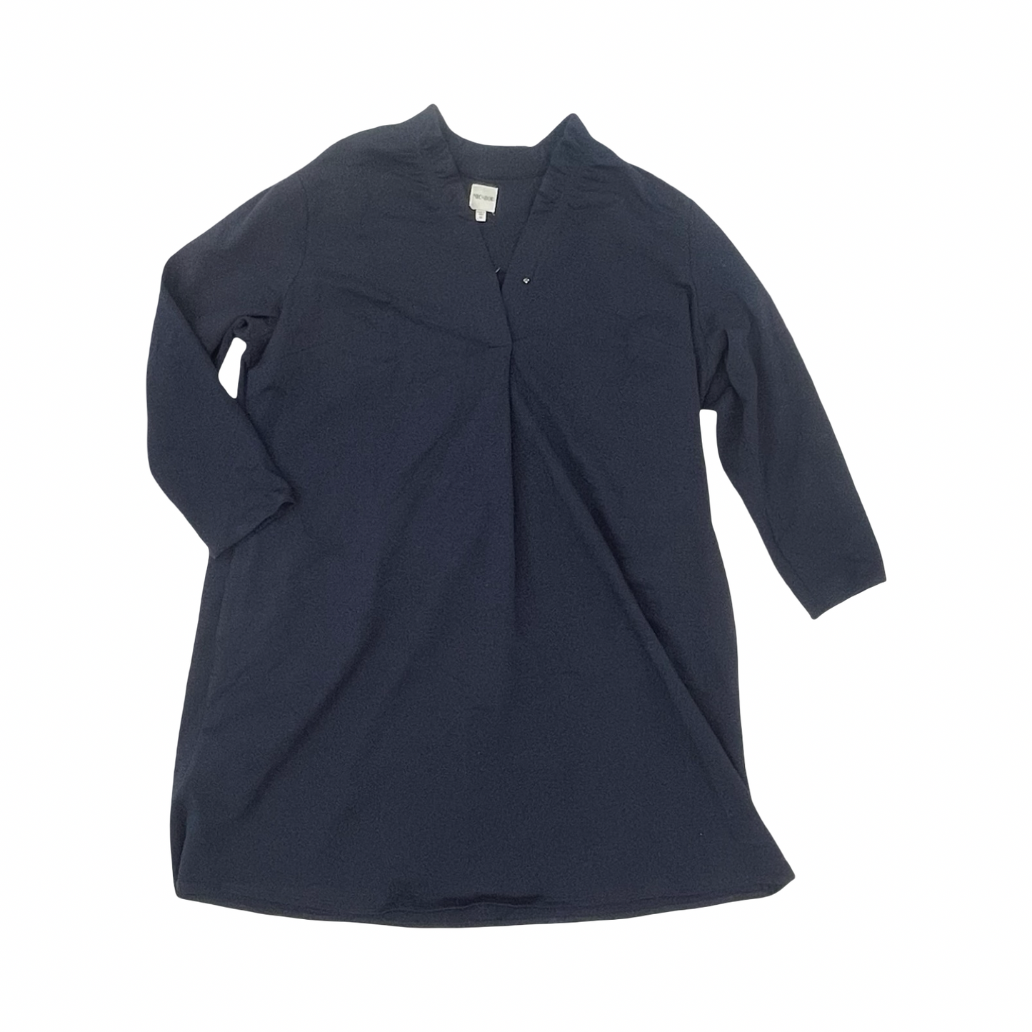 Dress Casual Short By Nic + Zoe In Navy, Size:1X