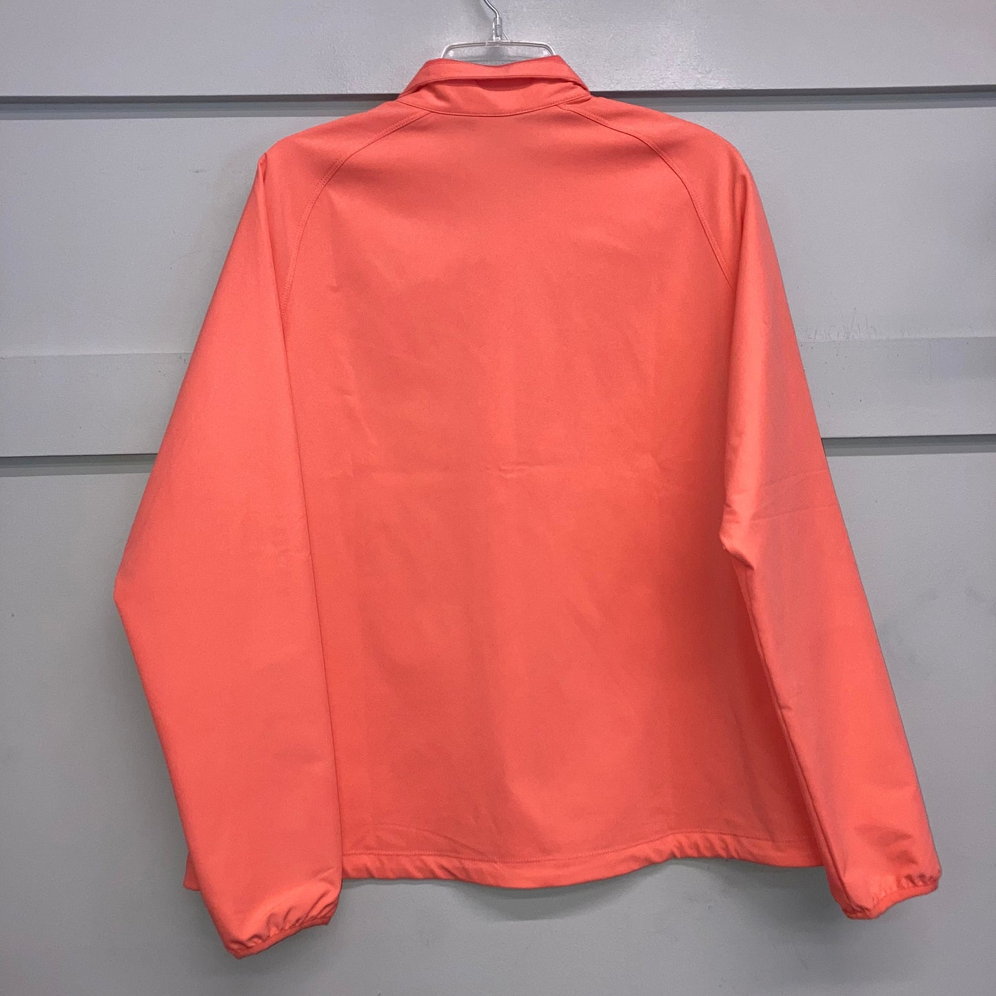 Athletic Jacket By Eddie Bauer In Orange, Size:Xl