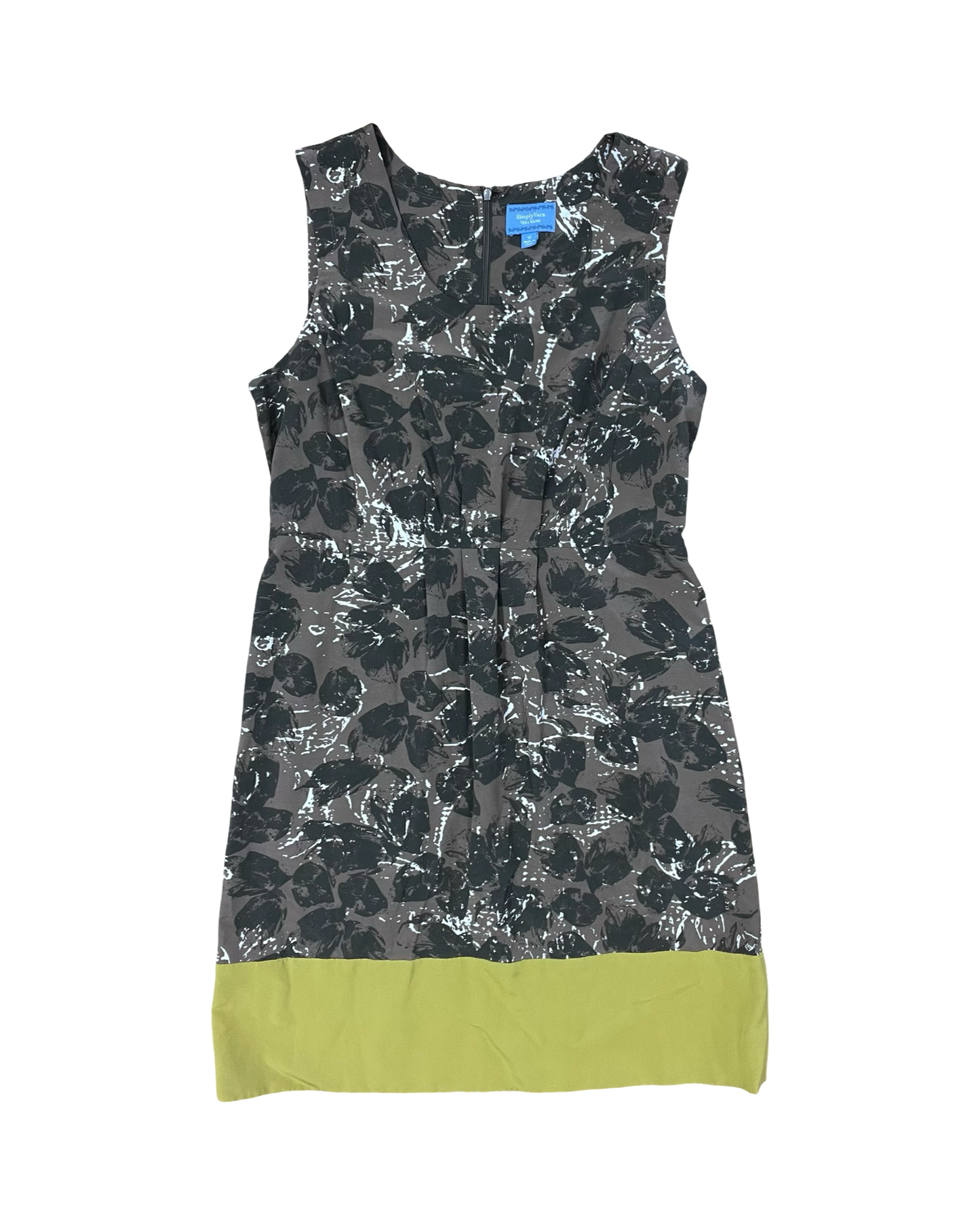 Dress Casual Midi By Simply Vera In Brown, Size:L