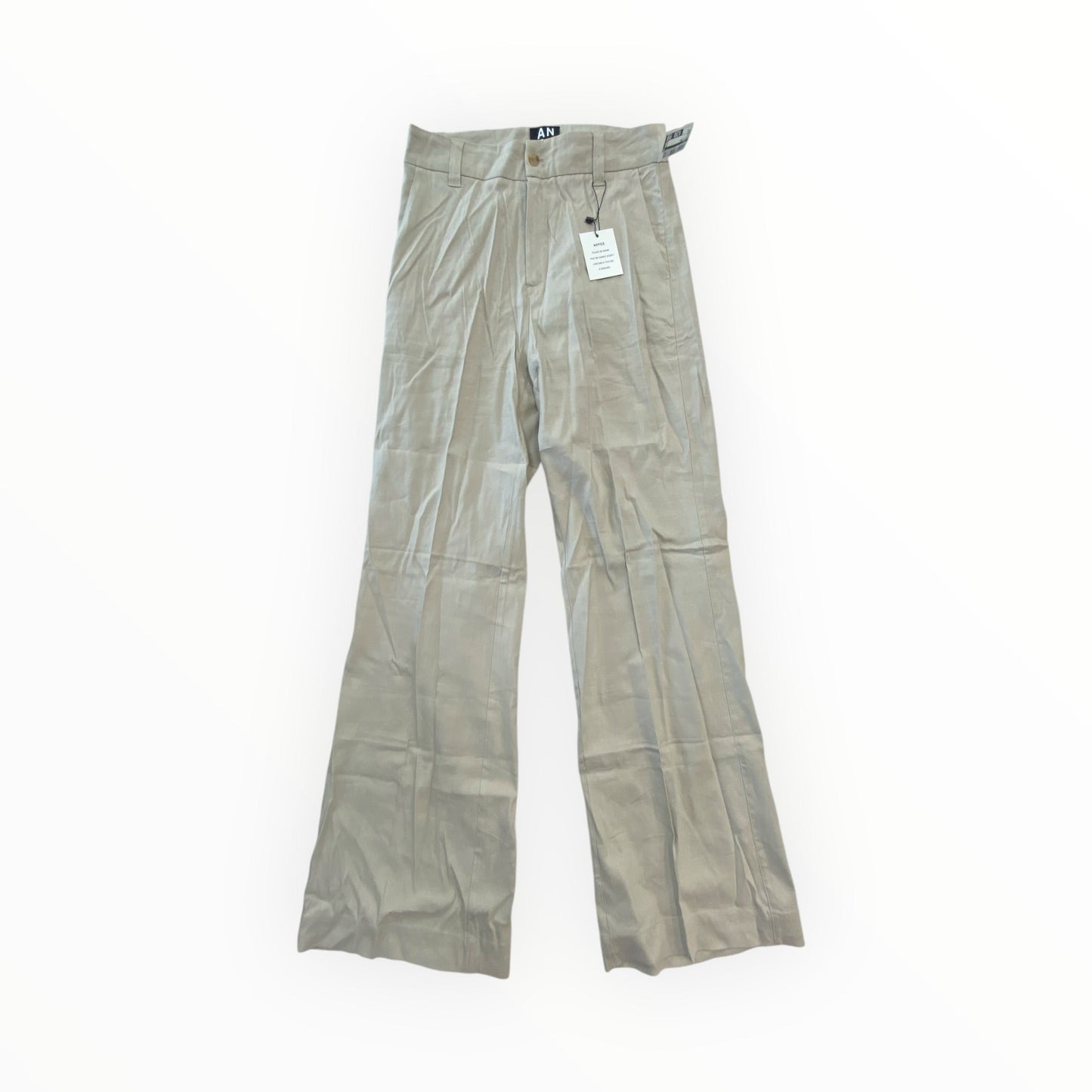 Pants Linen By AN+R In Tan, Size:M