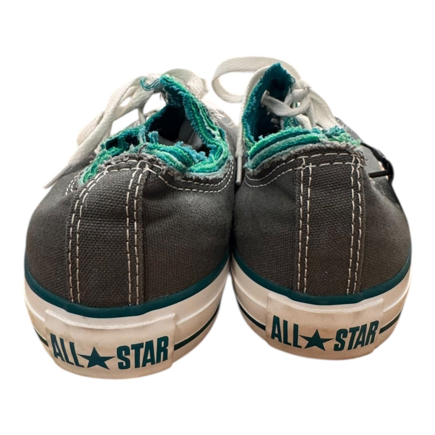 Shoes Athletic By Converse In Green & Grey, Size:10