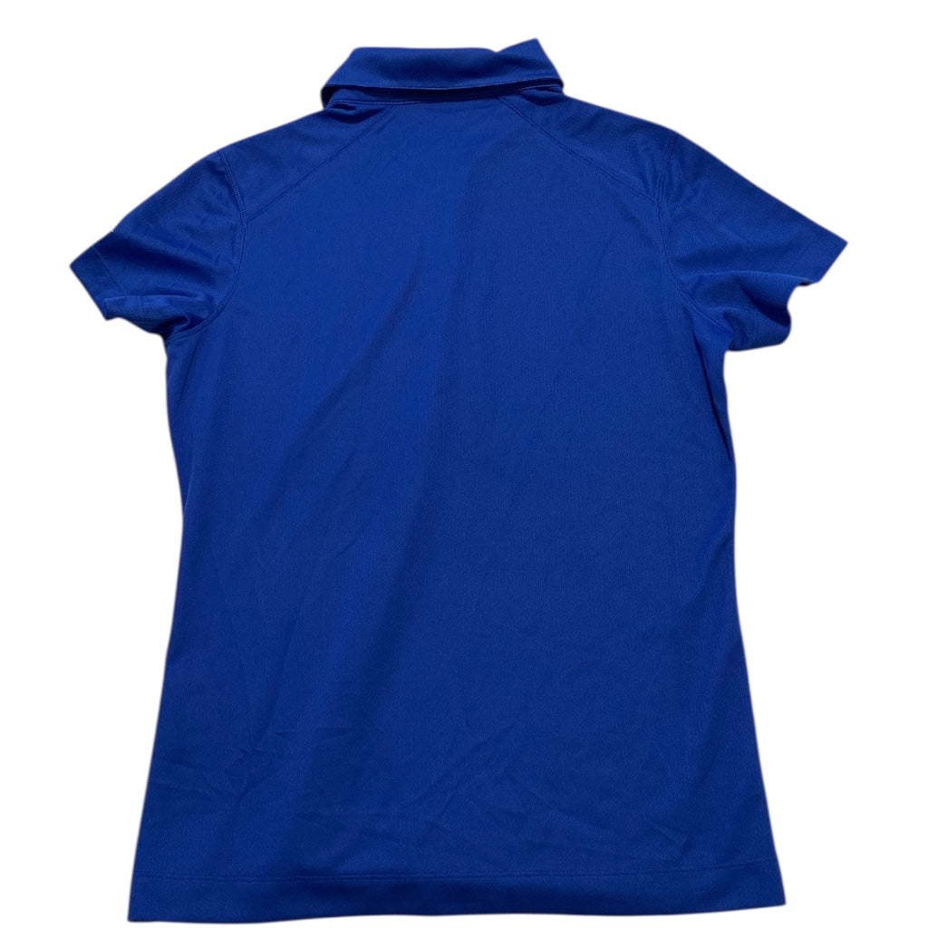 Athletic Top Ss By Nike In Blue, Size:S