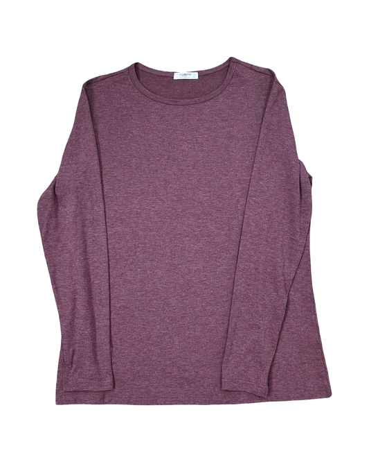 Top Ls By Zeagoo In Maroon, Size:L