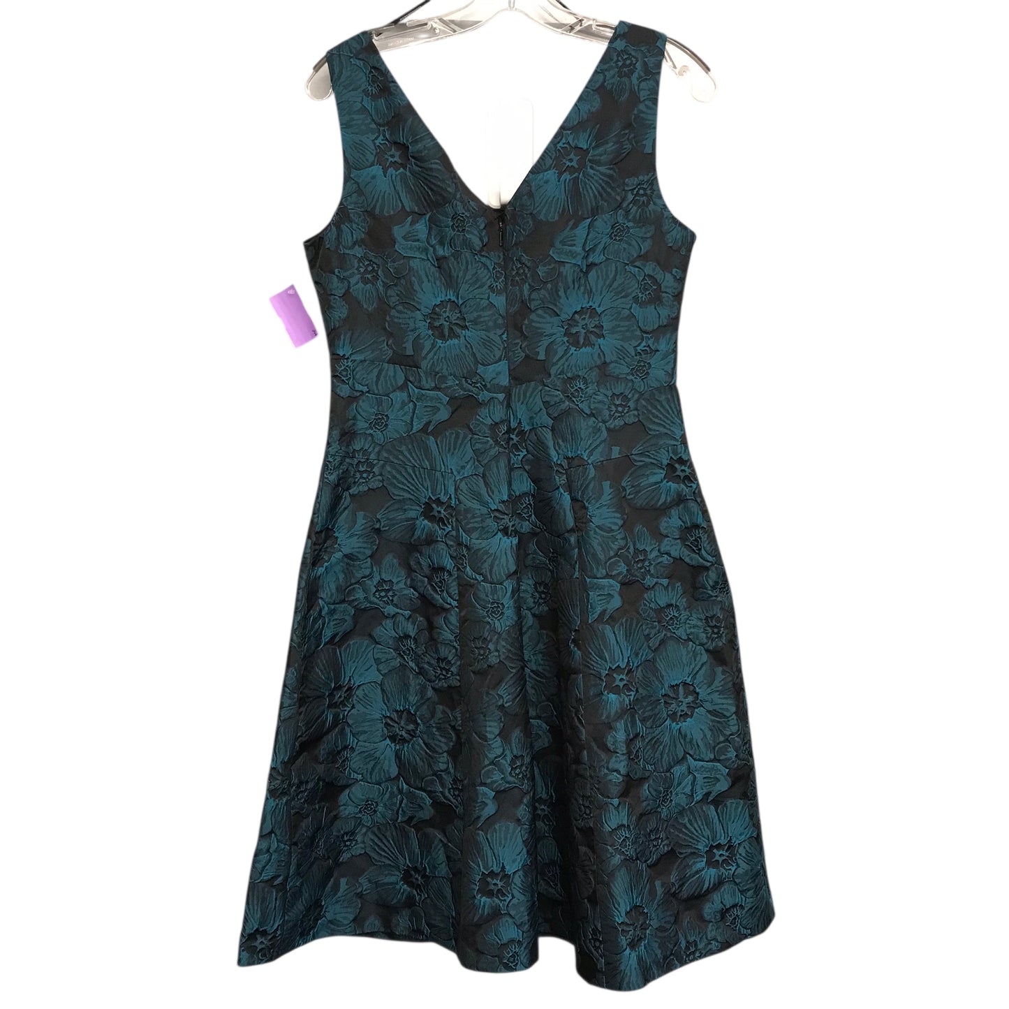 Dress Party Short By Donna Karan In Teal, Size:S