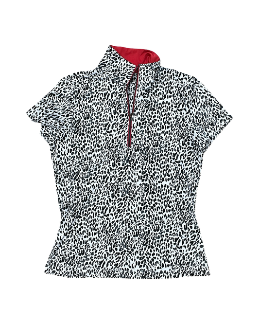 Top Ss By Tail In Black & White, Size:Xs