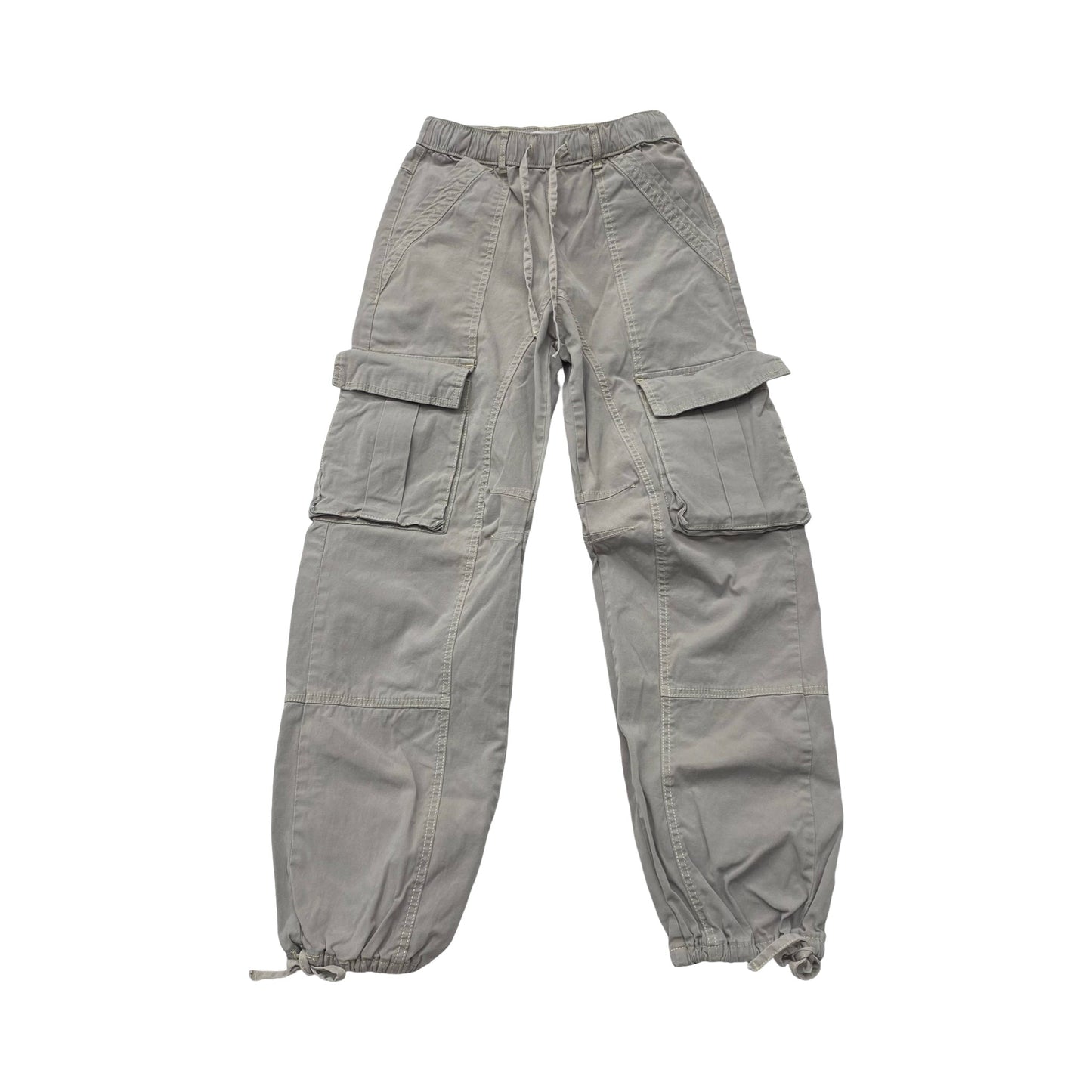 Pants Cargo & Utility By Zara In Grey, Size:0