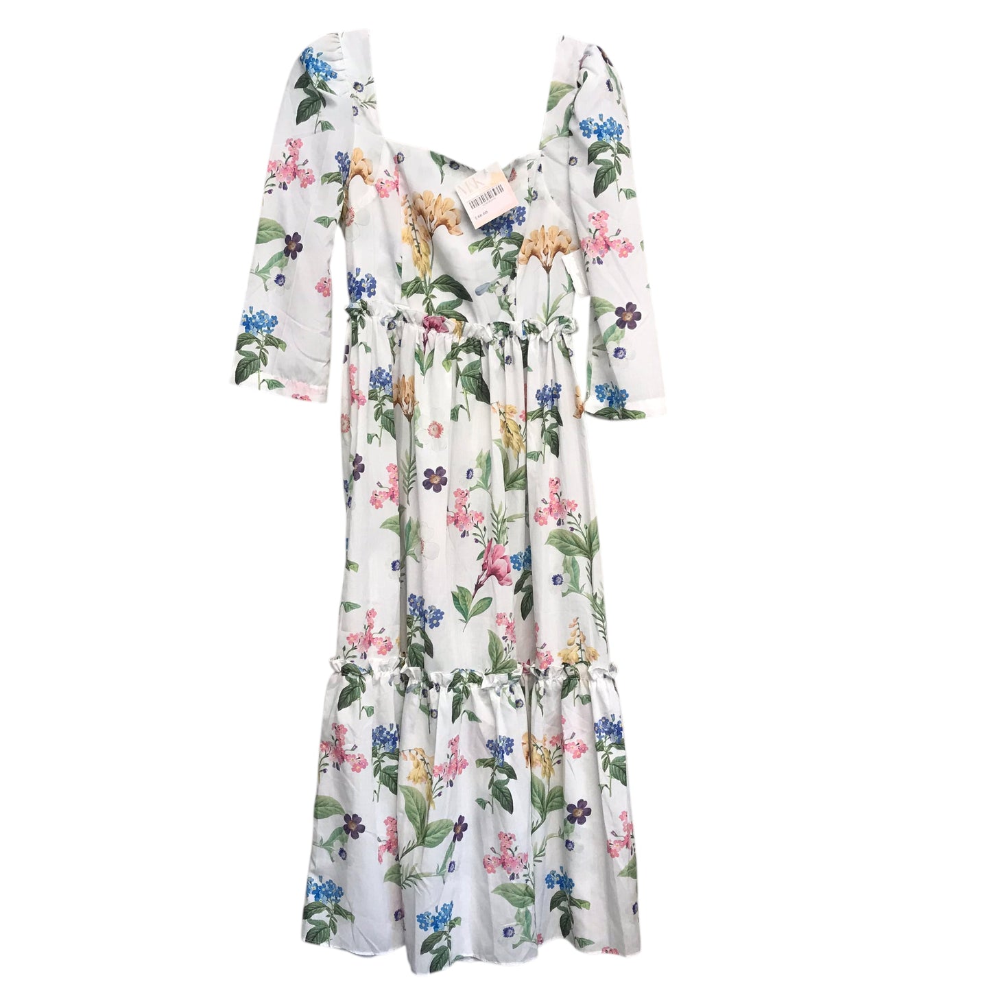Dress Casual Midi By Sundayup In Floral Print, Size:S