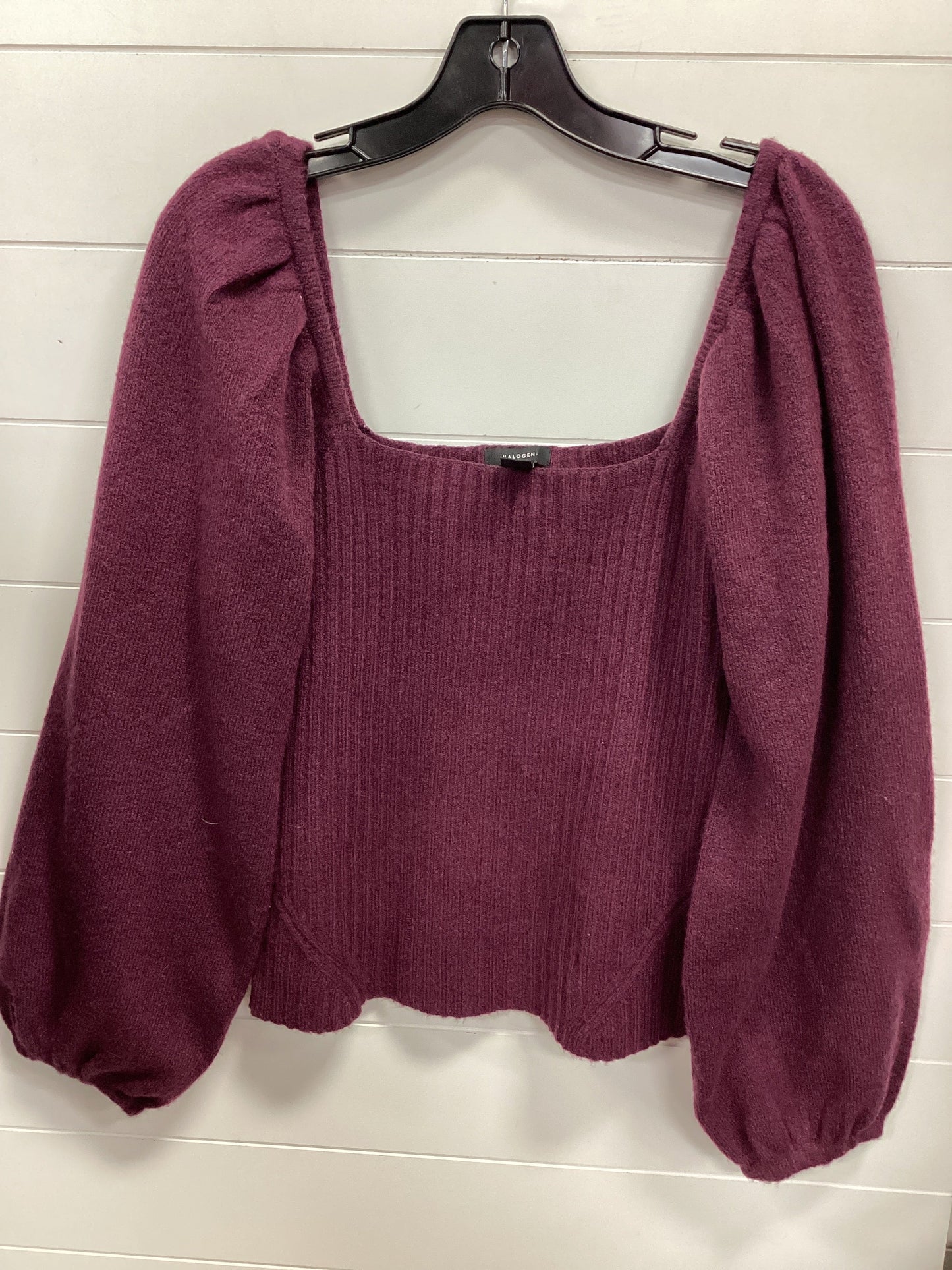 Top Ls By Halogen In Purple, Size:M