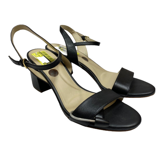 Sandals Designer By Cole-Haan In Black, Size:10