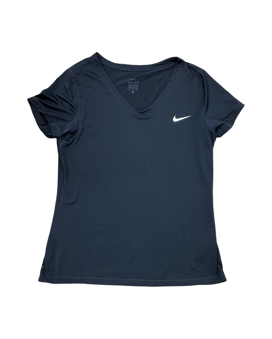 Athletic Top Ss By Nike In Black, Size:Xl