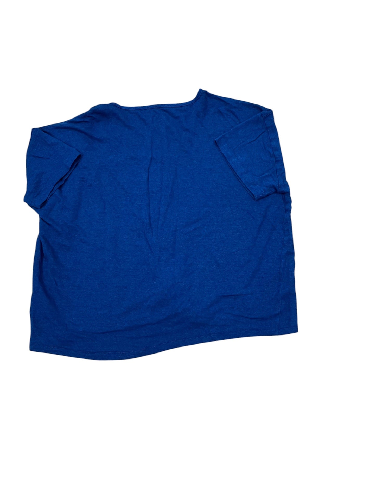 Top Ss By J. Crew In Blue, Size:M