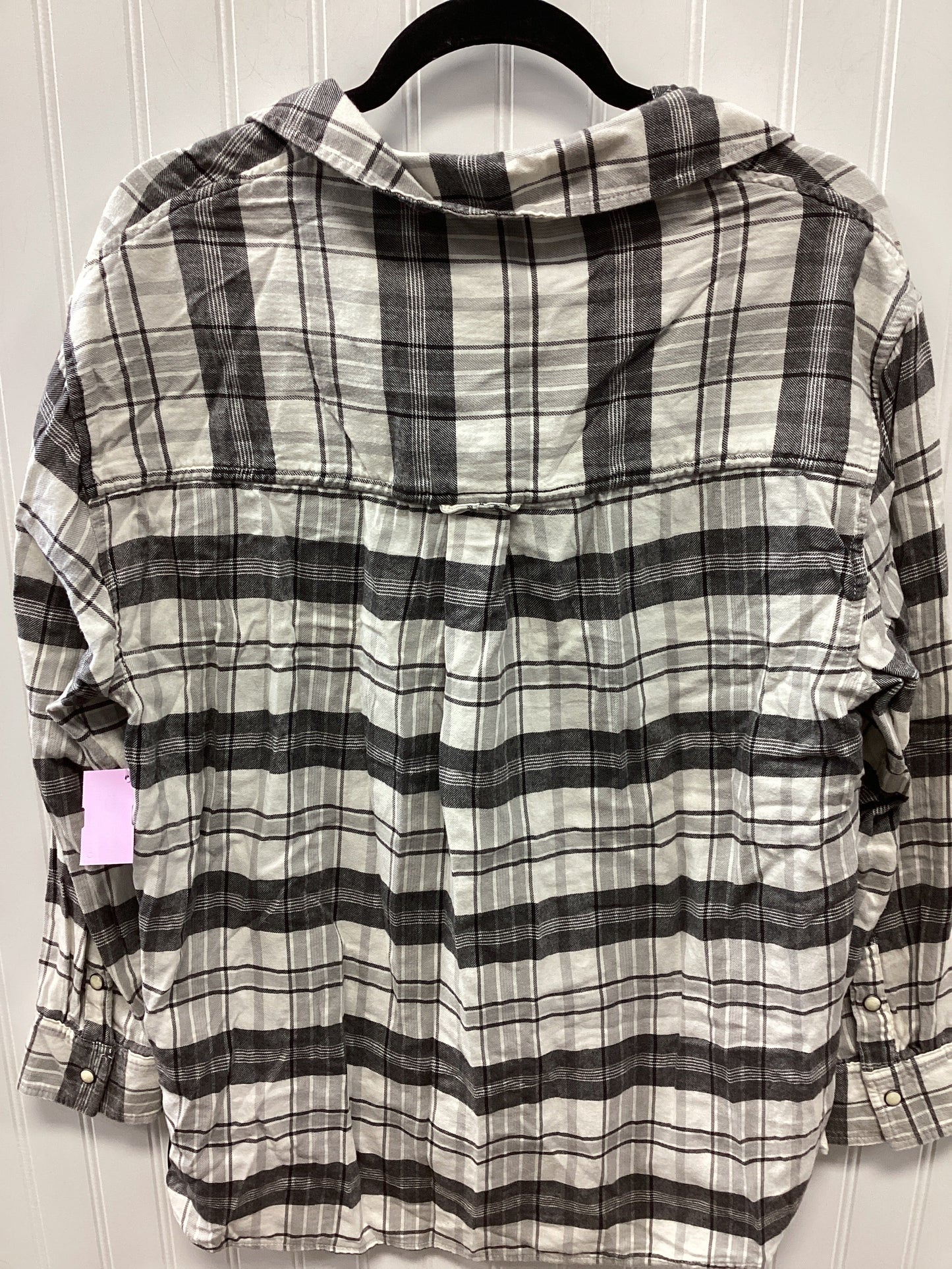 Top Ls By American Eagle In Grey, Size:M