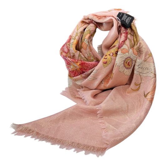 Scarf Luxury Designer By Gucci In Pink
