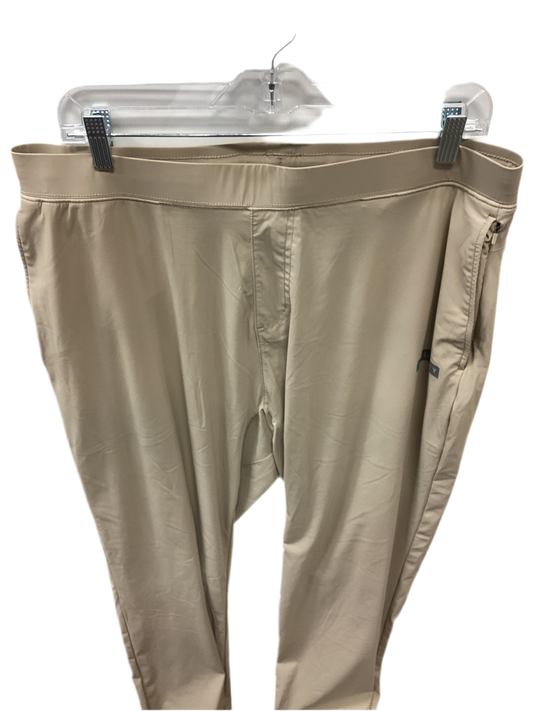 Athletic Pants By Hurley In Beige, Size:Xl