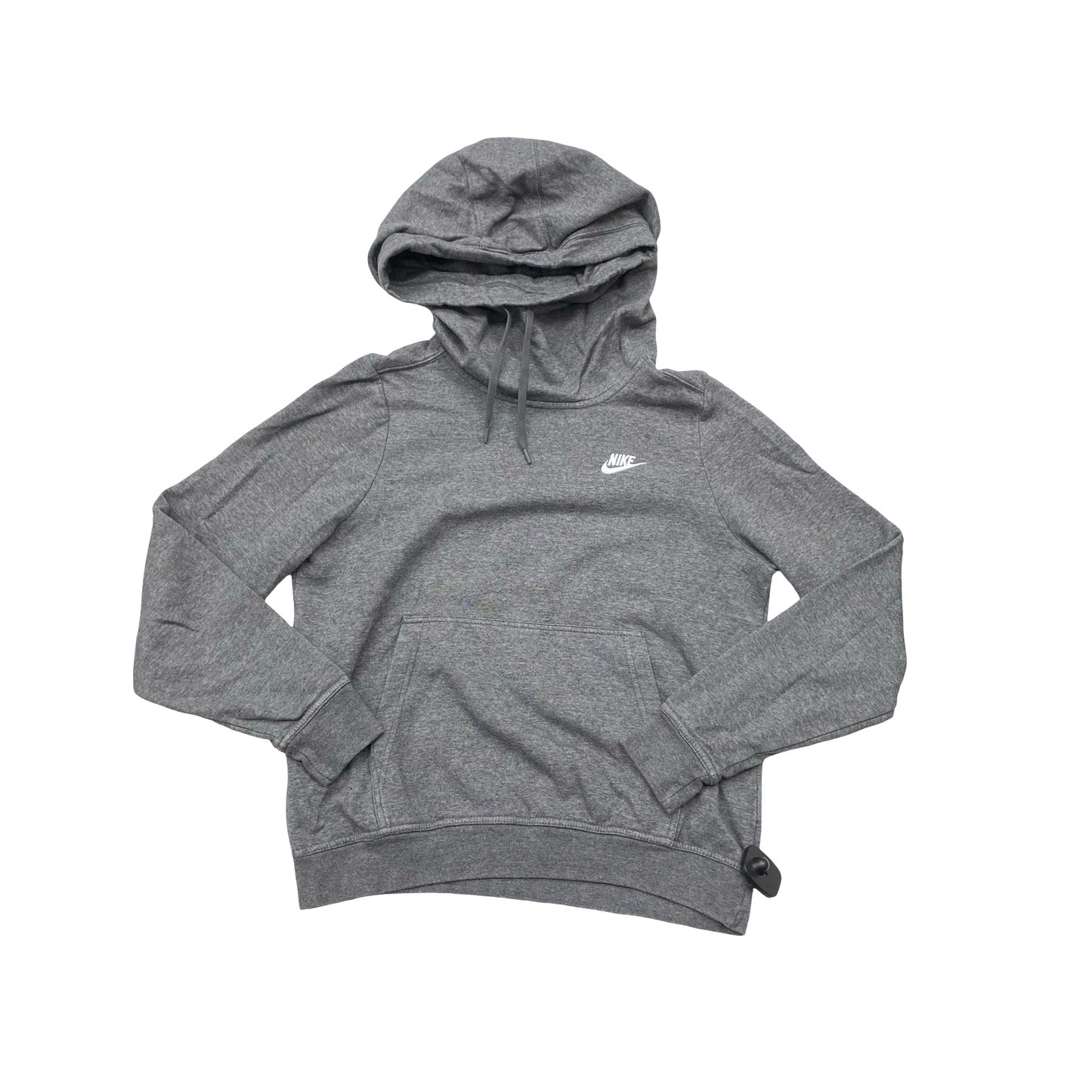 Sweatshirt Hoodie By Nike In Grey, Size:M