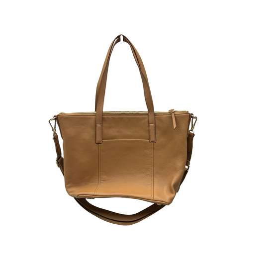 Handbag By Vera Bradley In Brown, Size:Large