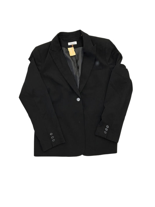 Blazer By Calvin Klein In Black, Size:Xl