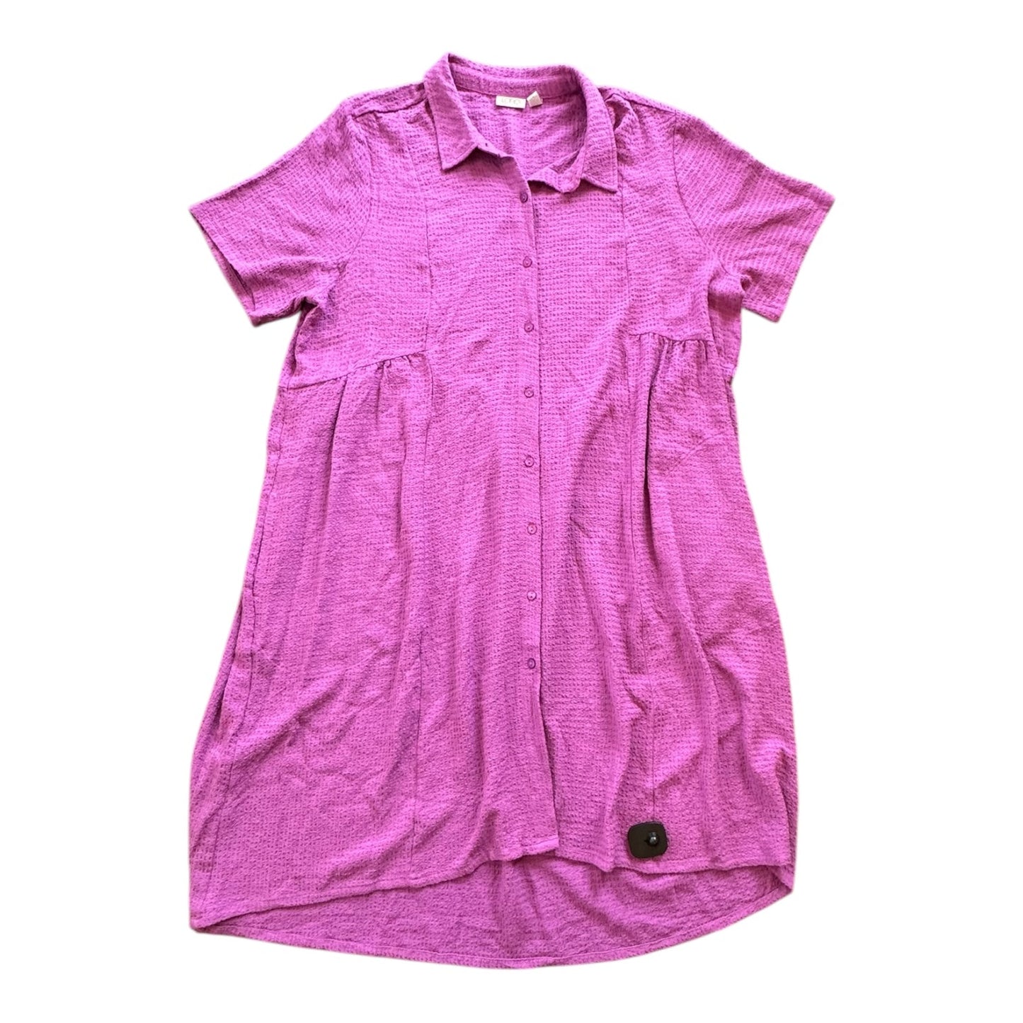 Dress Casual Midi By Logo In Purple, Size:Xl