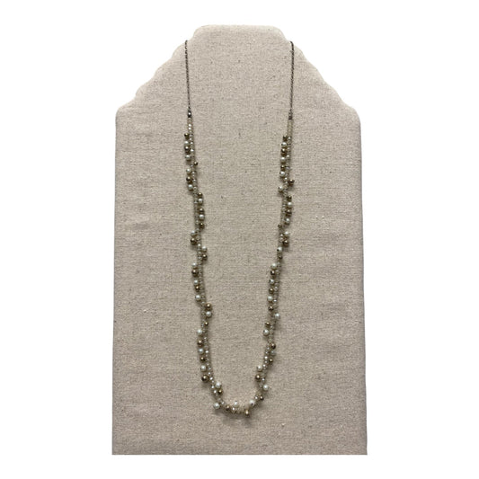 Necklace Other By Loft In Gold & White