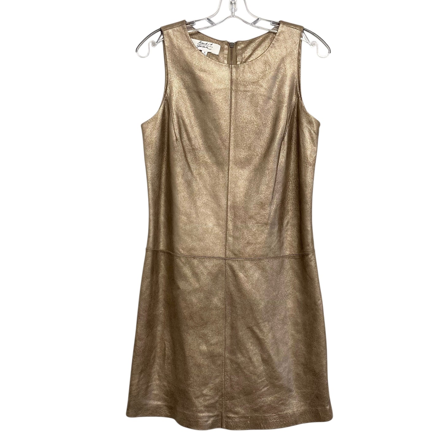 Dress Party Short By Badgley Mischka In Gold, Size:S