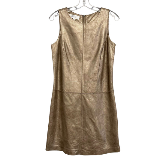 Dress Party Short By Badgley Mischka In Gold, Size:S
