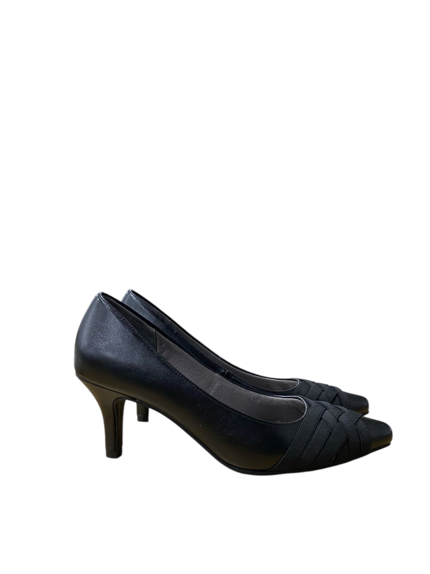 Shoes Heels Kitten By Life Stride In Black, Size:8