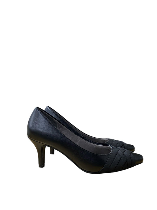 Shoes Heels Kitten By Life Stride In Black, Size:8