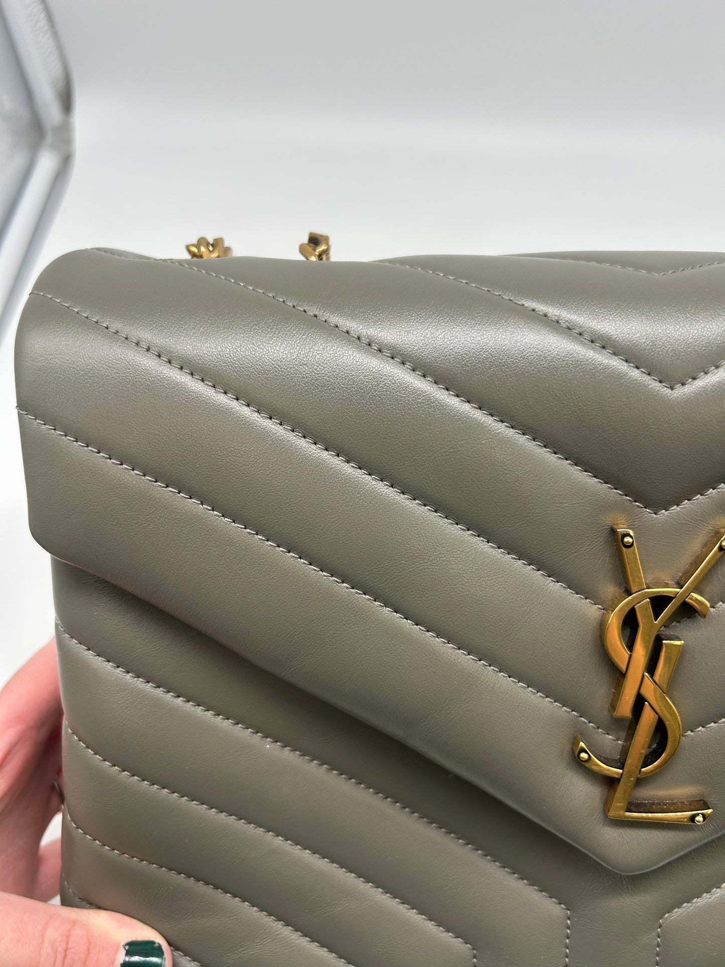 Handbag Luxury Designer By Yves Saint Laurent, Size: Large