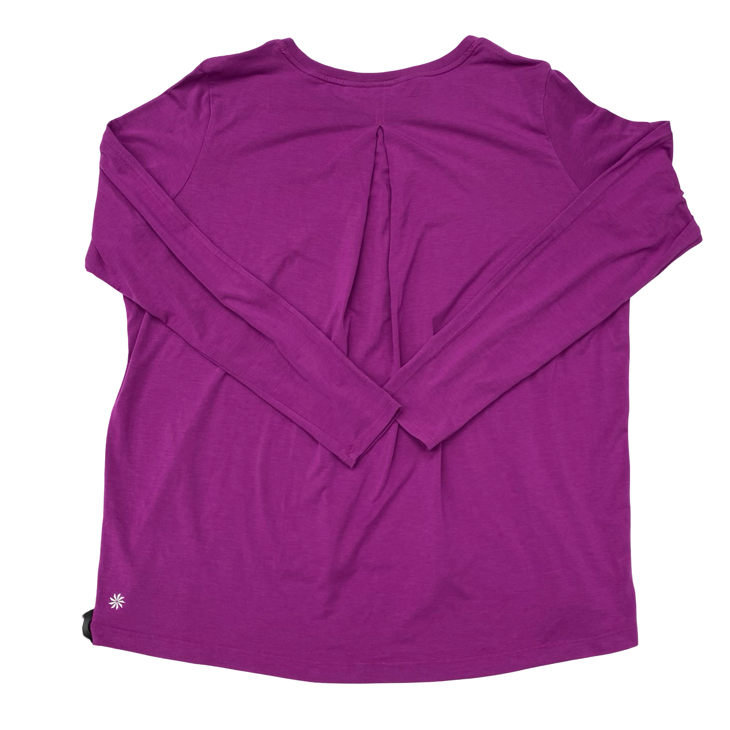 Athletic Top Ls Crewneck By Athleta In Purple, Size:Sp