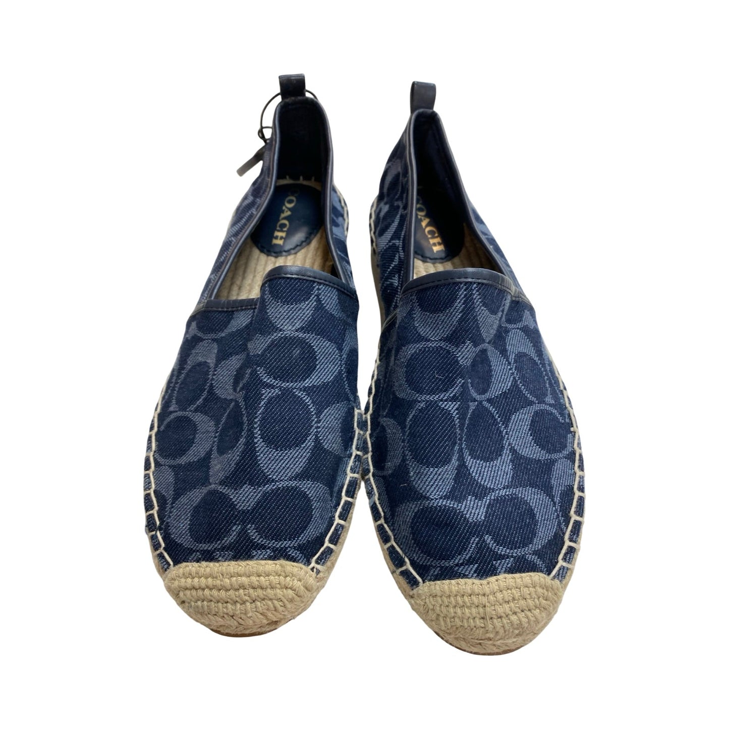 Shoes Designer By Coach In Navy, Size:9.5