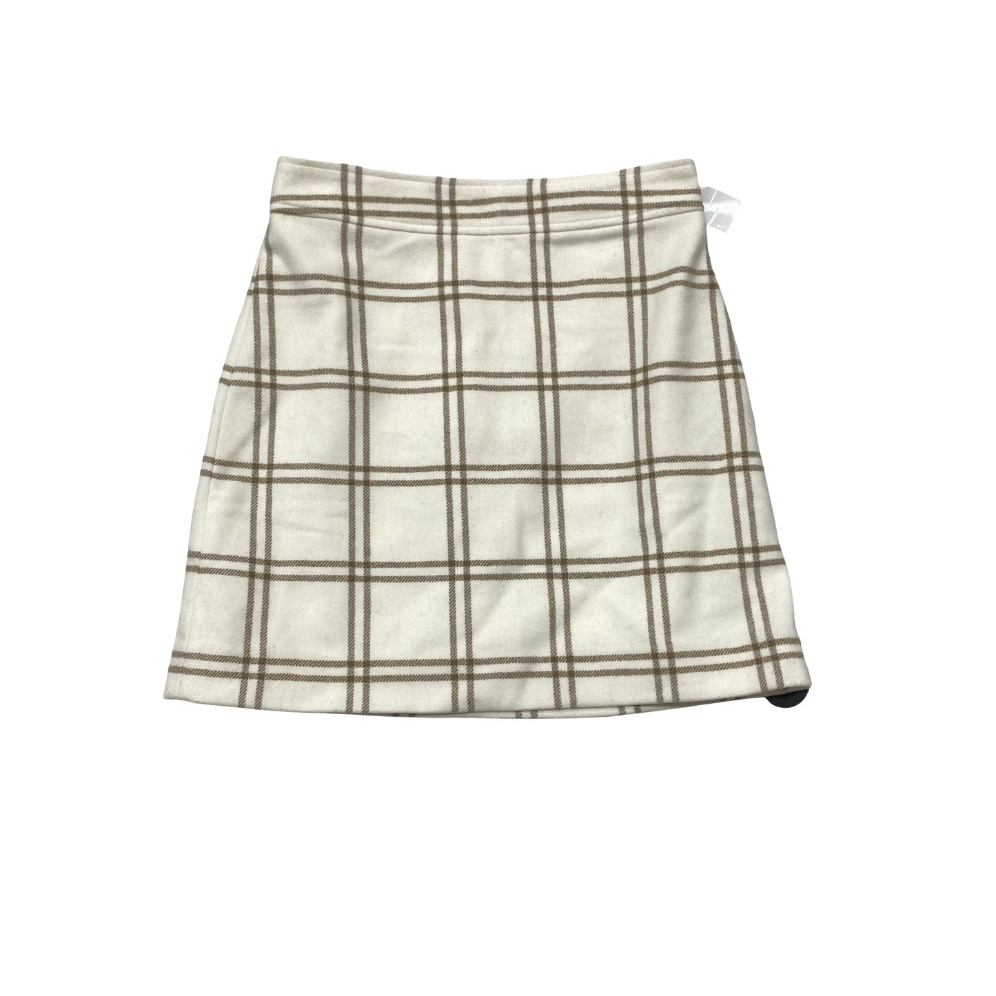Skirt Midi By J. Crew In Plaid Pattern, Size:6