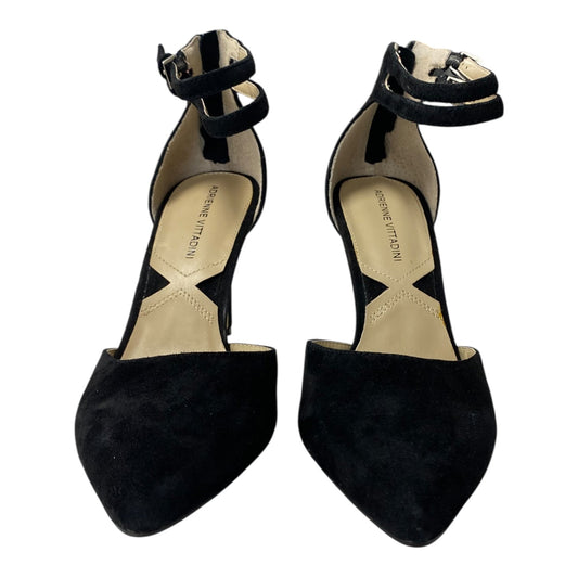 Shoes Heels Stiletto By Adrienne Vittadini In Black, Size:8