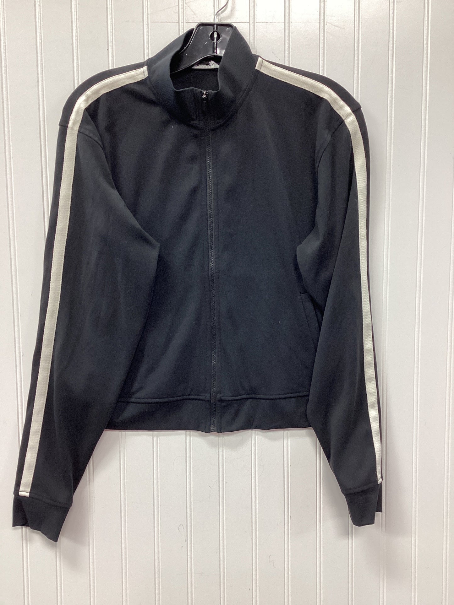 Athletic Jacket By Athleta In Black, Size:M