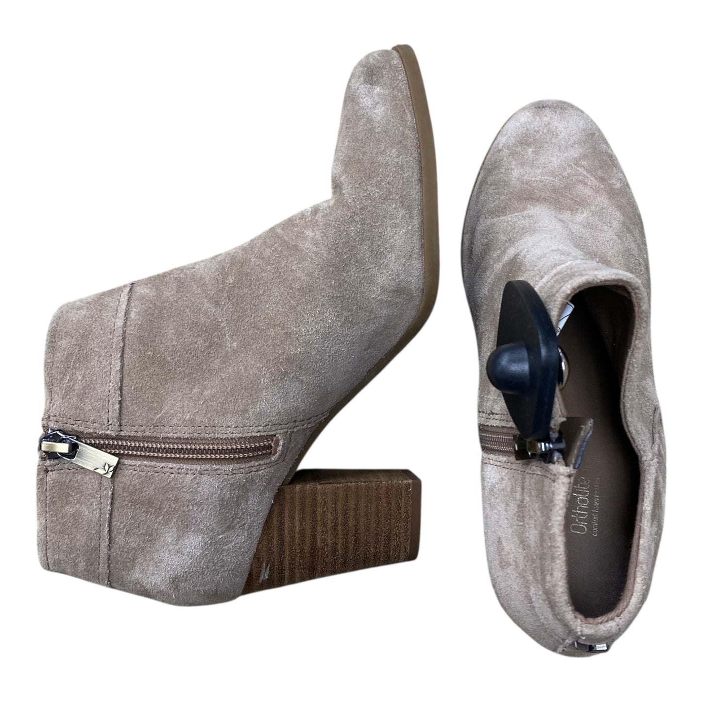 Shoes Heels Block By Koolaburra By Ugg In Tan, Size:6.5