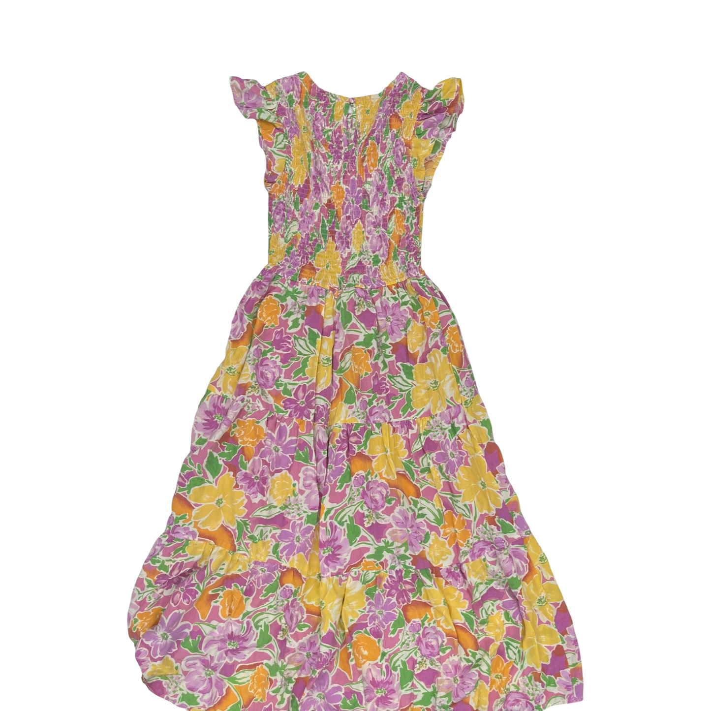 Dress Casual Midi By Clothes Mentor In Floral Print, Size:S