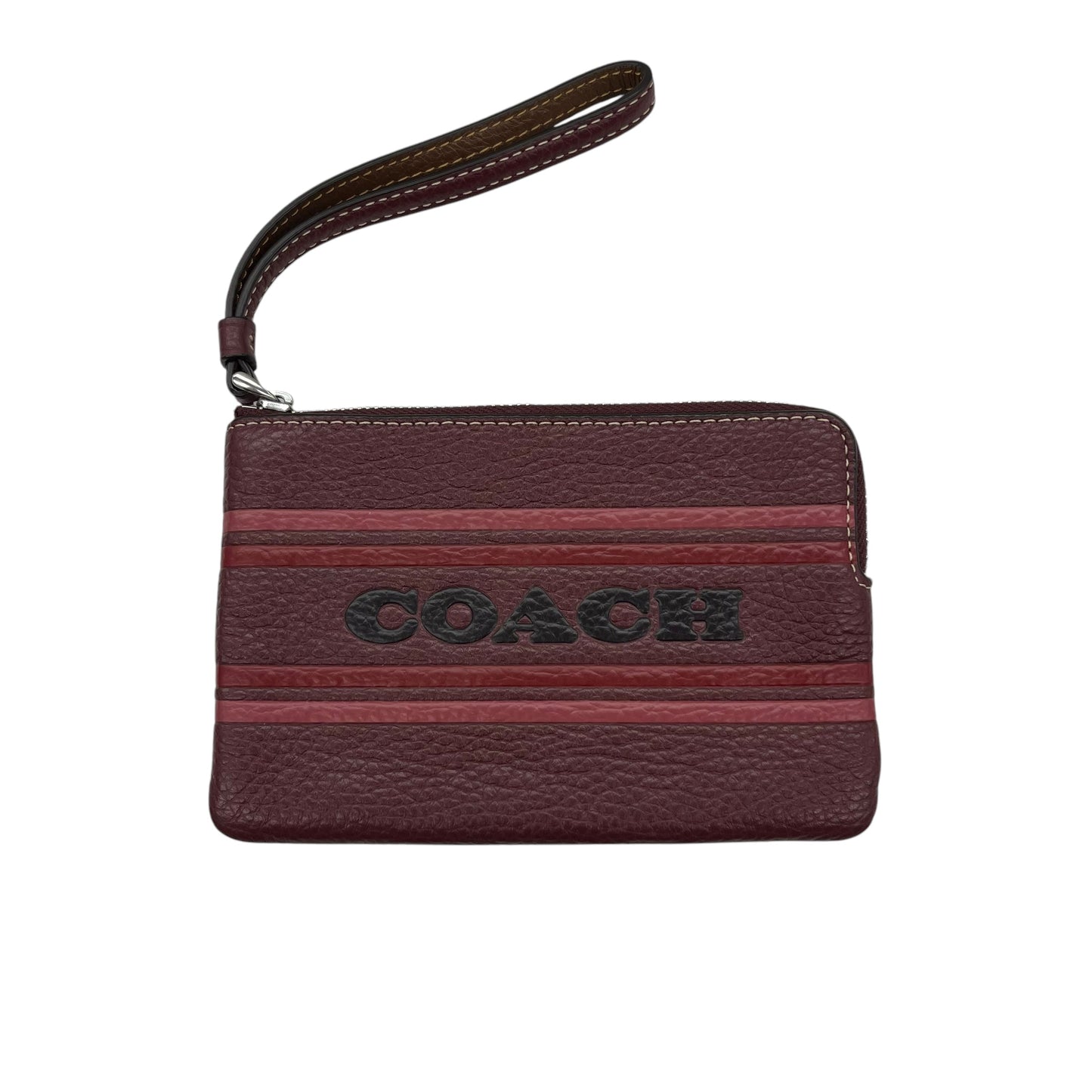 Wristlet Designer By Coach In Red, Size:Small