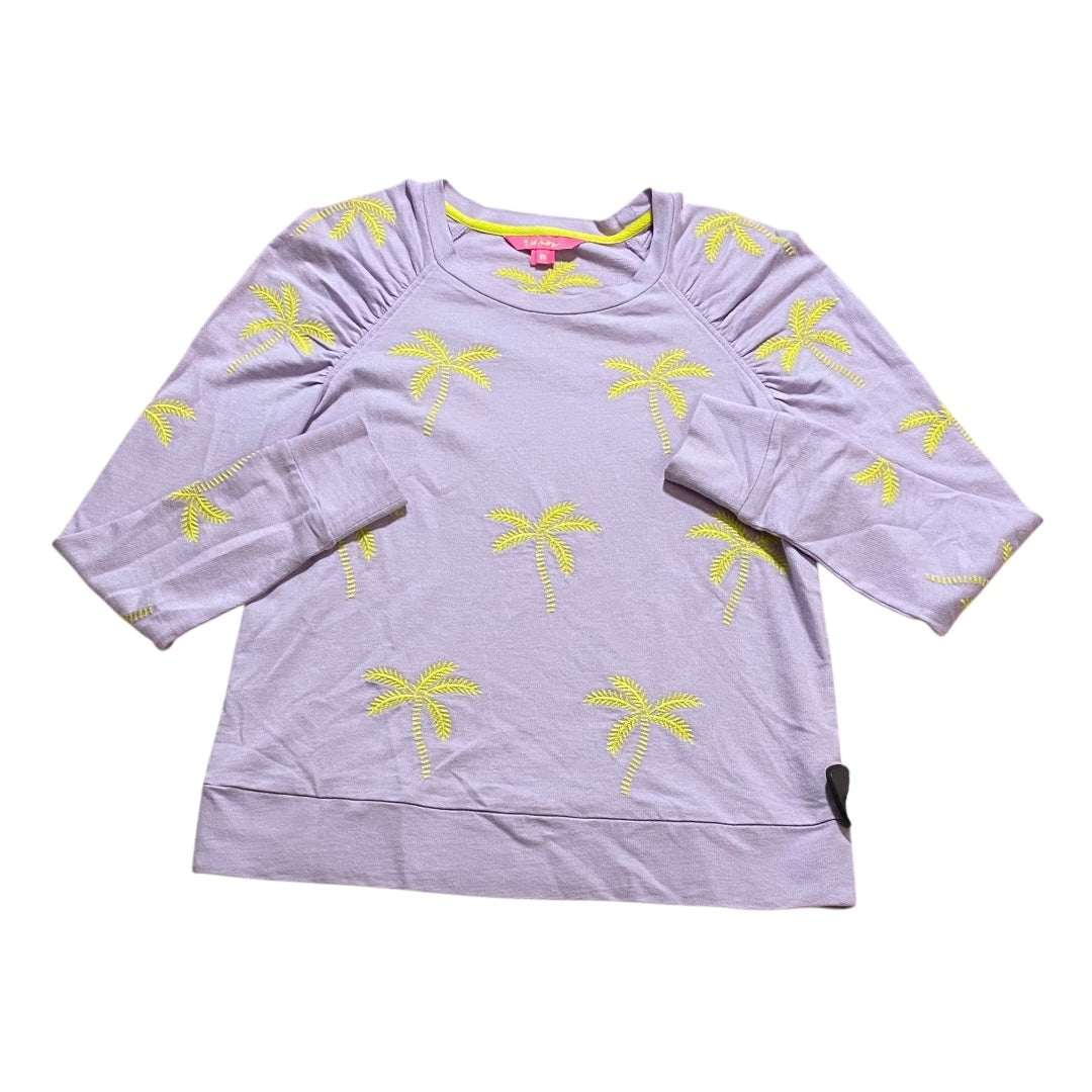 Top Ls Designer By Lilly Pulitzer In Purple, Size:Xs