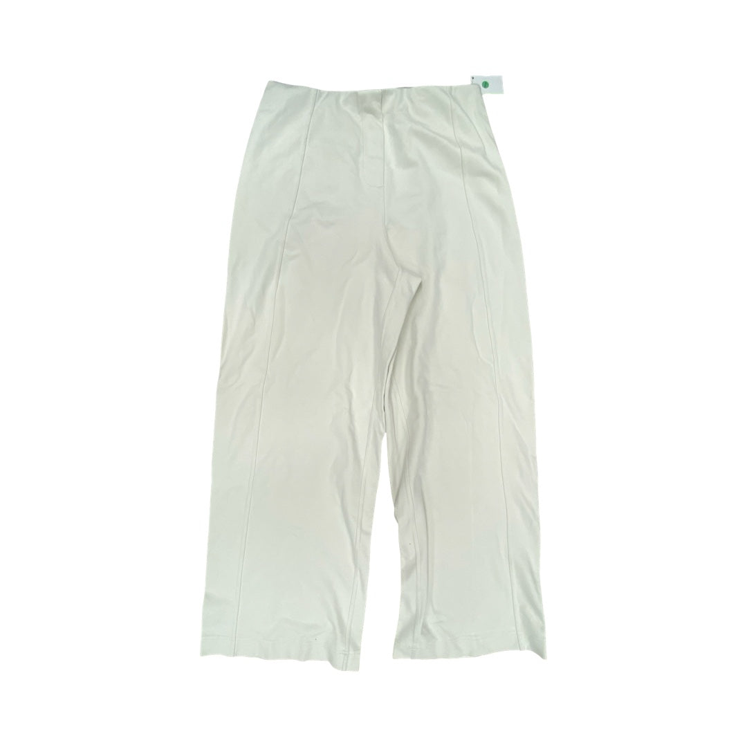 Pants Wide Leg By Lululemon In Ivory, Size:10