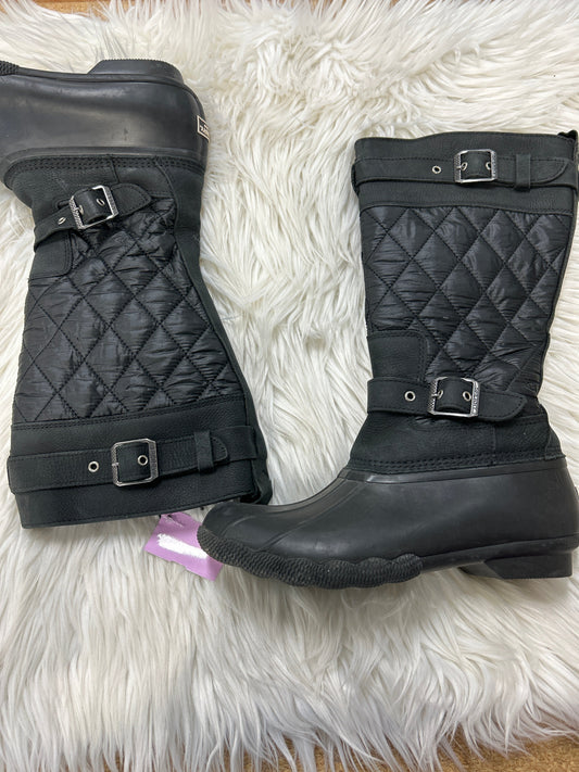 Boots Snow By Sperry In Black, Size:8